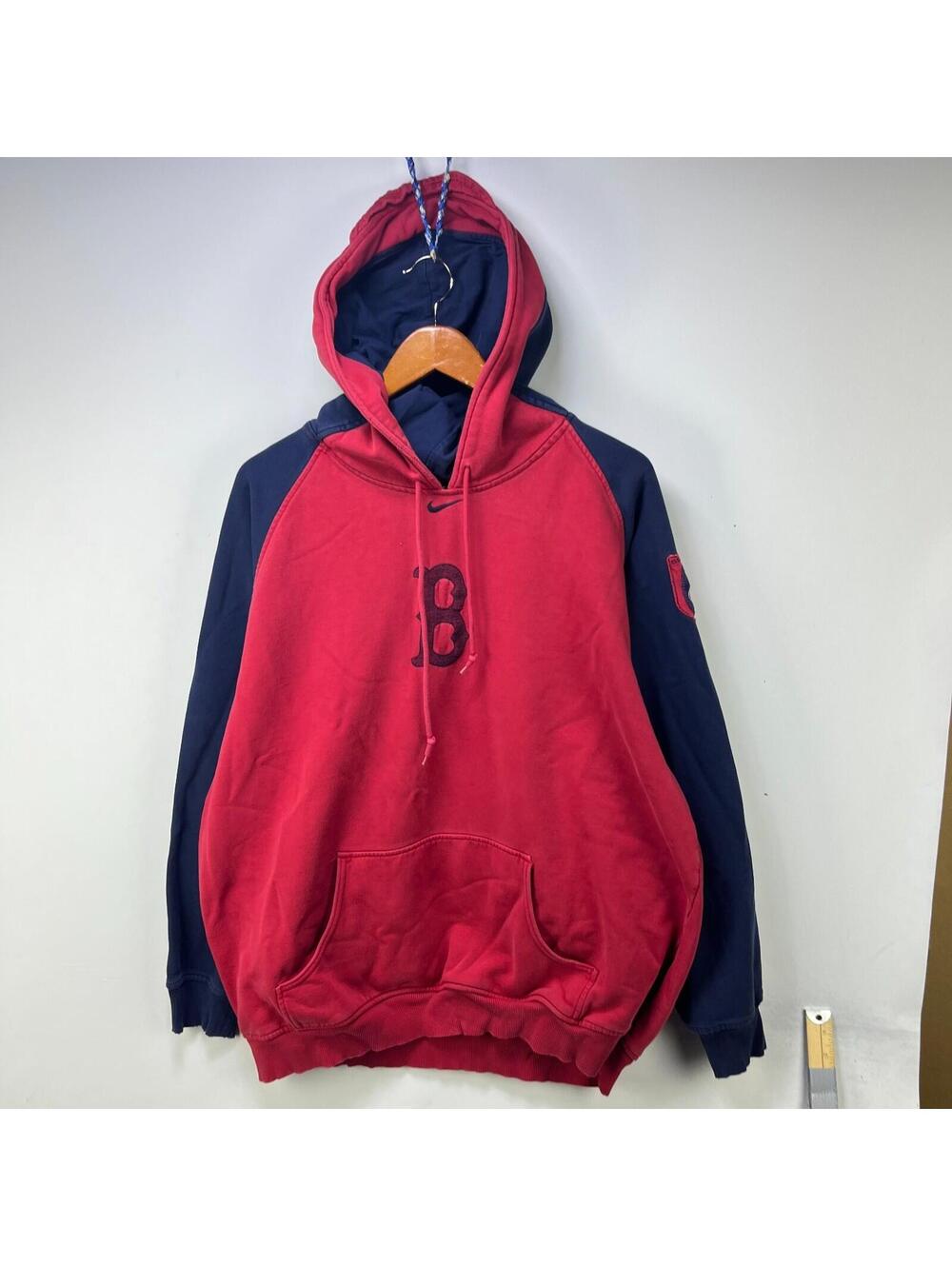 Vintage Boston Red Sox Nike Middle Swoosh Hoodie XL